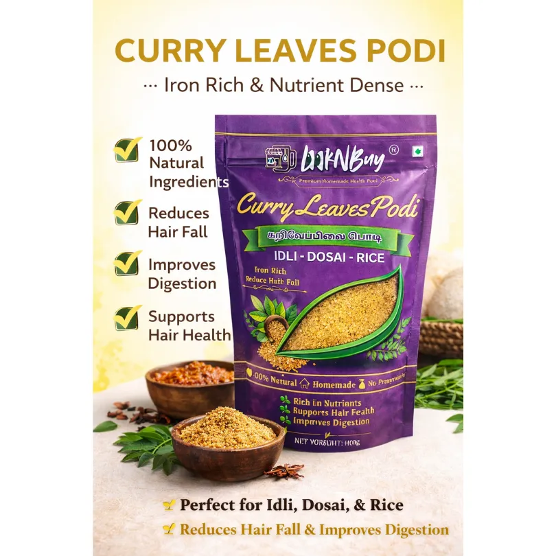 Curry Leaves Podi
